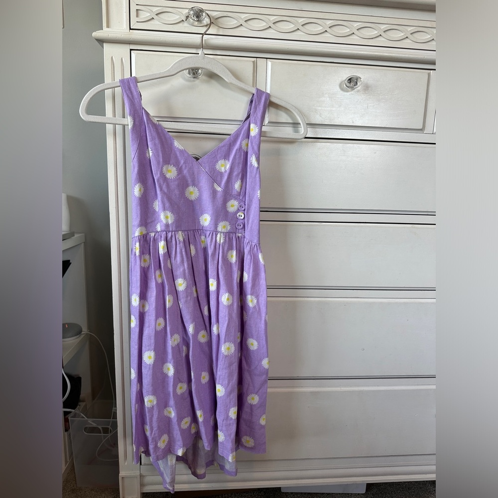 Urban Outfitters Purple Floral Mini Dress